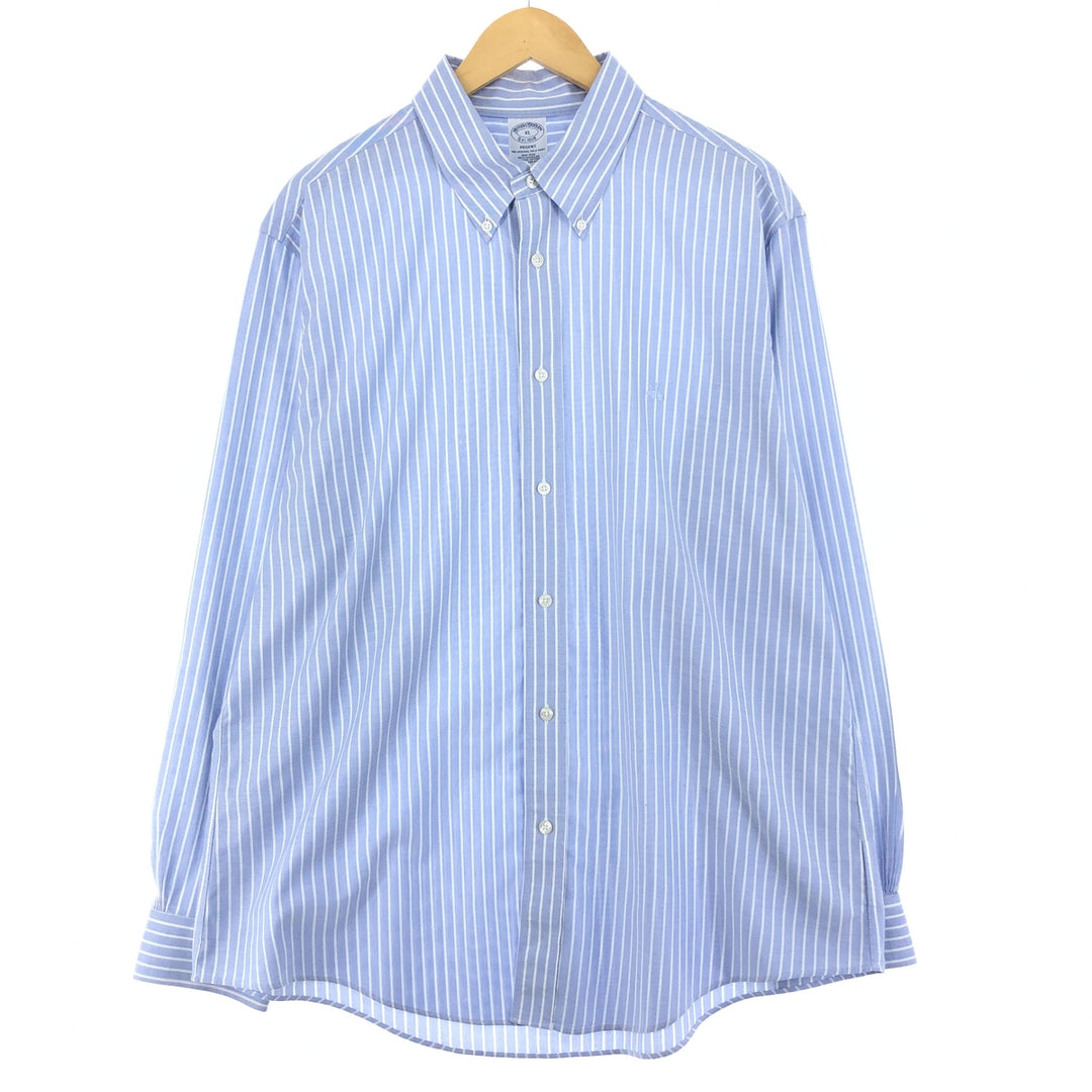 Brooks Brothers Est.1818 Long Sleeve Button-Down Striped Shirt Men's XL /eaa433886