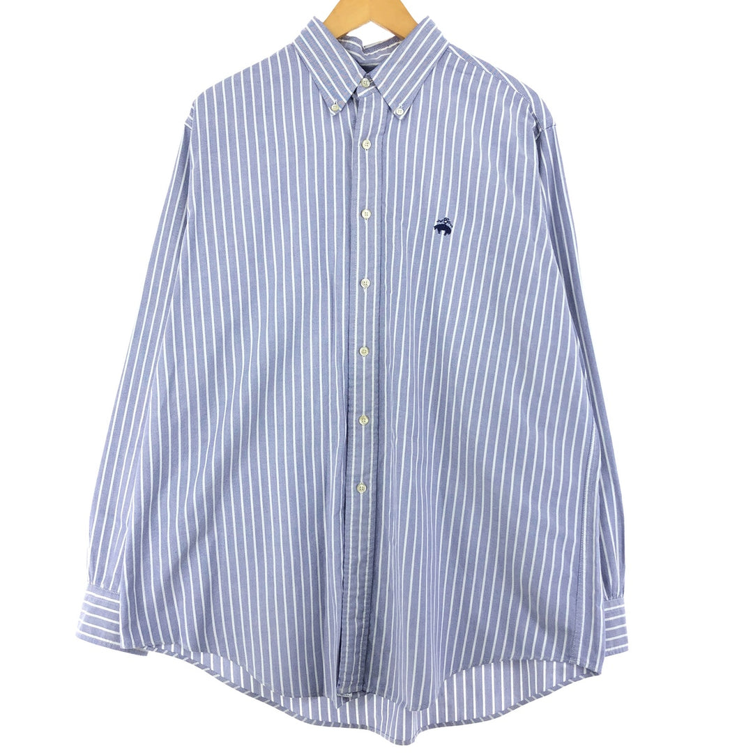 Brooks Brothers EST.1919 Long Sleeve Button-Down Striped Shirt Made in USA Men's L /eaa433890