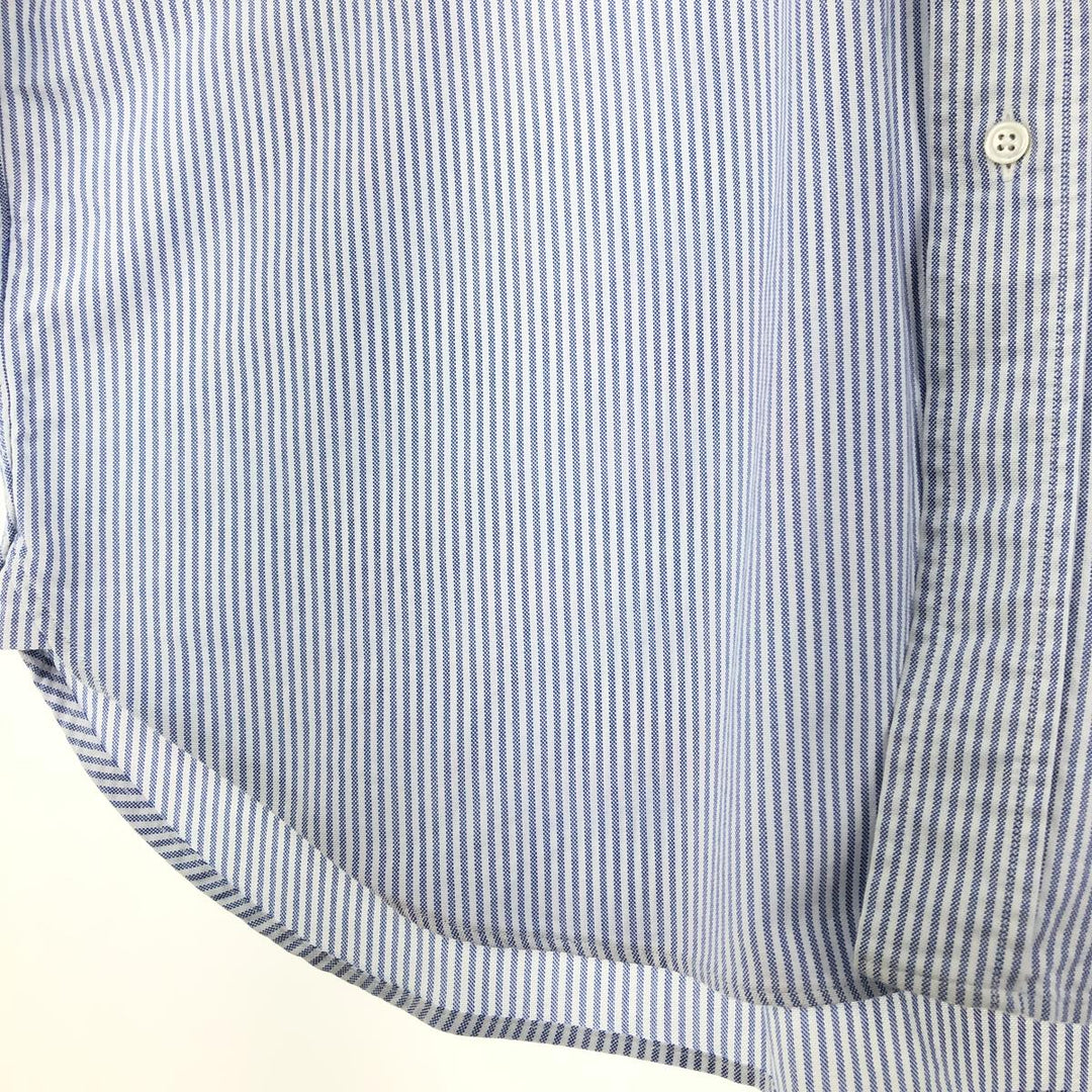 Brooks Brothers MAKERS Long Sleeve Button-Down Striped Shirt Made in USA Men's XL /eaa433895
