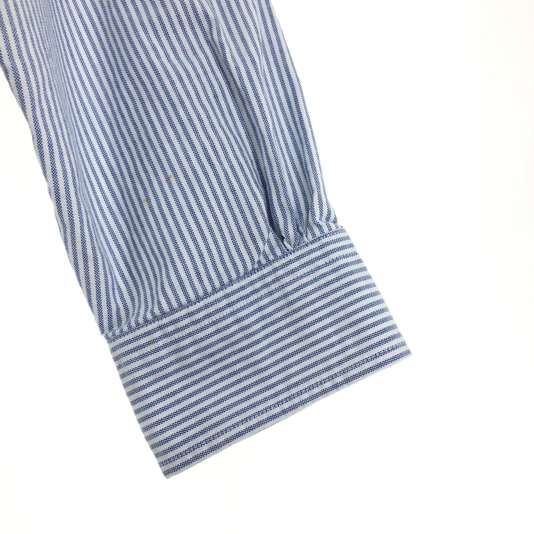 Brooks Brothers MAKERS Long Sleeve Button-Down Striped Shirt Made in USA Men's XL /eaa433895