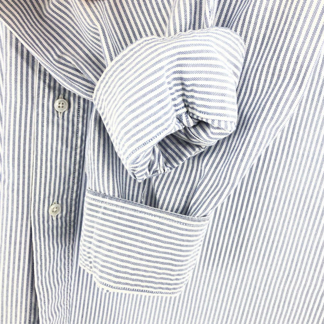 Brooks Brothers MAKERS Long Sleeve Button-Down Striped Shirt Made in USA Men's XL /eaa433895