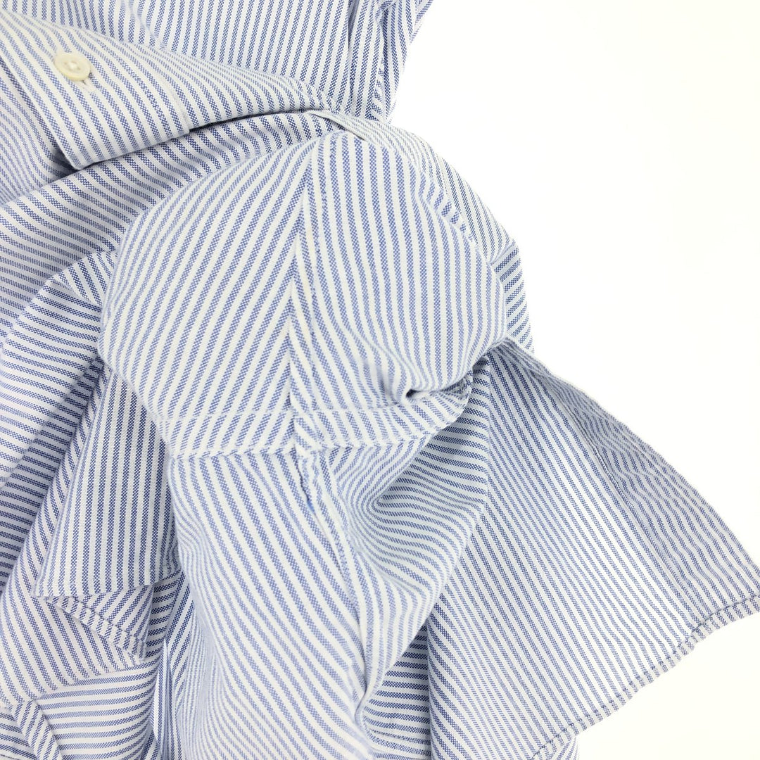 Brooks Brothers MAKERS Long Sleeve Button-Down Striped Shirt Made in USA Men's XL /eaa433895