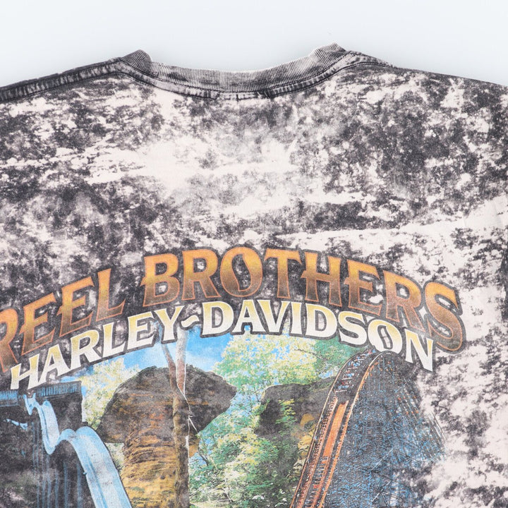 Harley-Davidson Bleached Motorcycle Bike T-Shirt Men's M /eaa433916