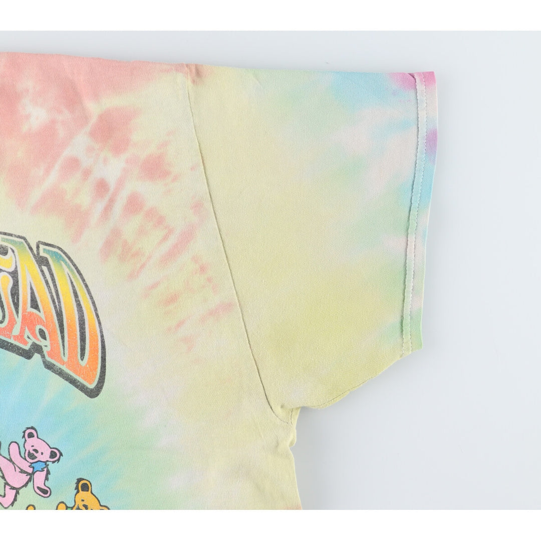 GRATEFUL DEAD Grateful Dead Tie-dye Pattern Band T-shirt Band Tee Men's XXL /eaa433929