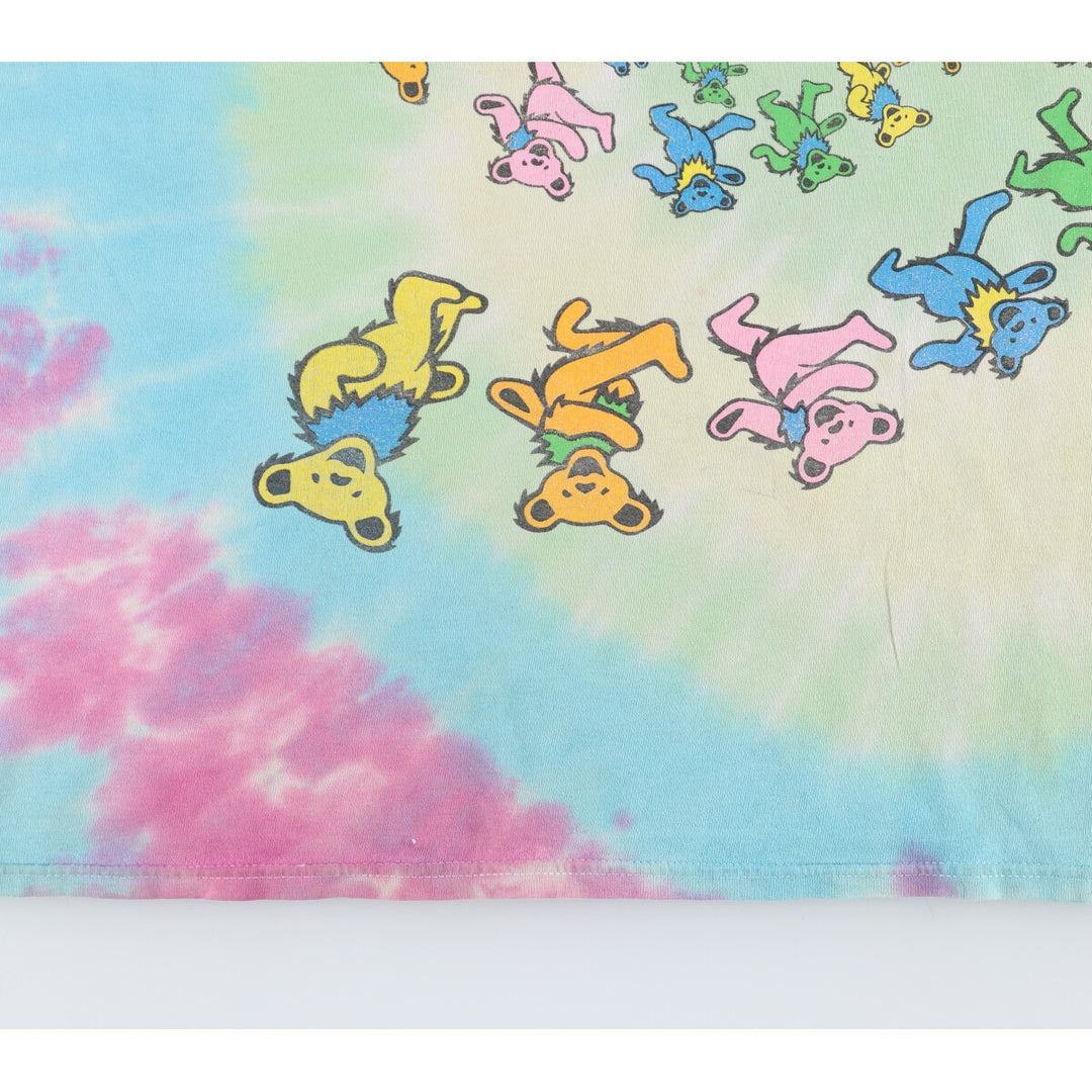 GRATEFUL DEAD Grateful Dead Tie-dye Pattern Band T-shirt Band Tee Men's XXL /eaa433929