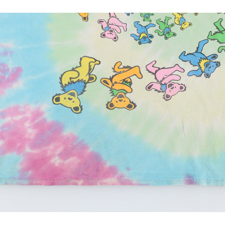 GRATEFUL DEAD Grateful Dead Tie-dye Pattern Band T-shirt Band Tee Men's XXL /eaa433929