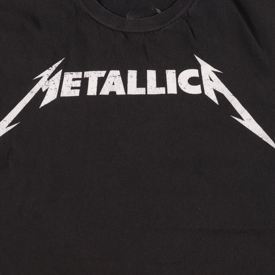 METALLICA Metallica Band T-shirt Band T Men's M /eaa433954