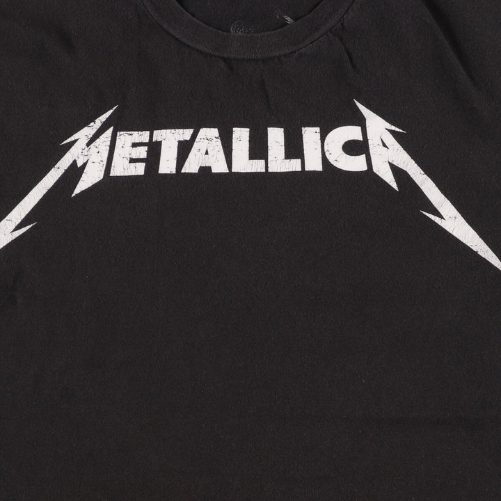 METALLICA Metallica Band T-shirt Band T Men's M /eaa433954