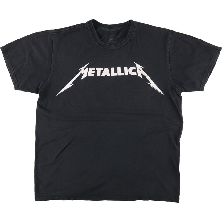 METALLICA Metallica Band T-shirt Band T Men's L /eaa433956