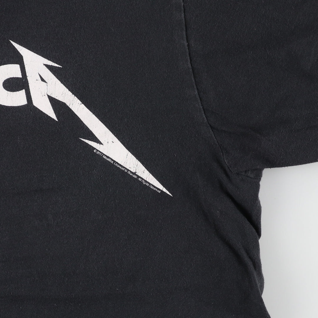 METALLICA Metallica Band T-shirt Band T Men's L /eaa433956