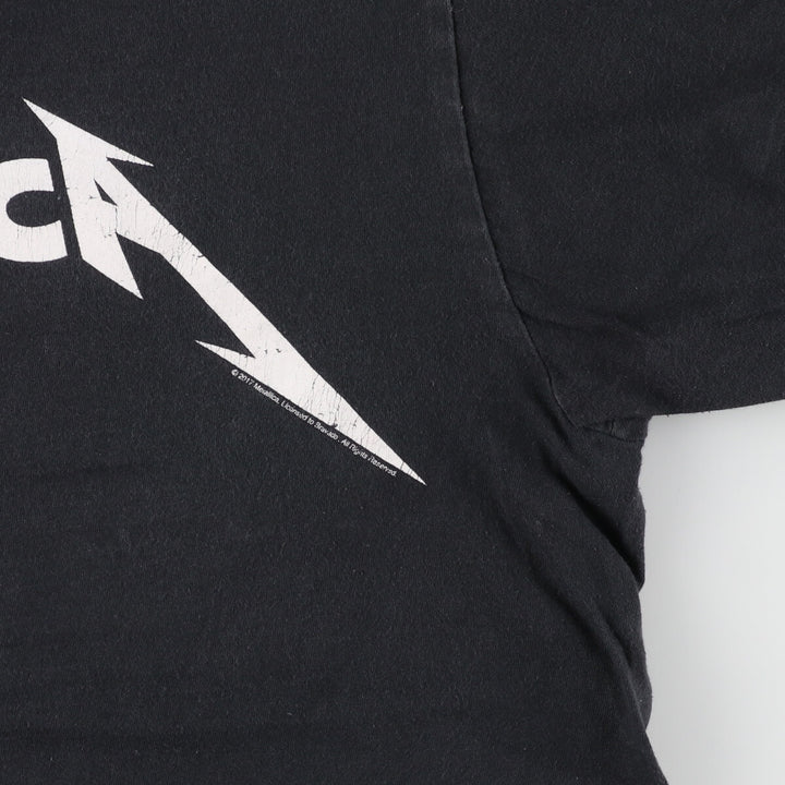 METALLICA Metallica Band T-shirt Band T Men's L /eaa433956