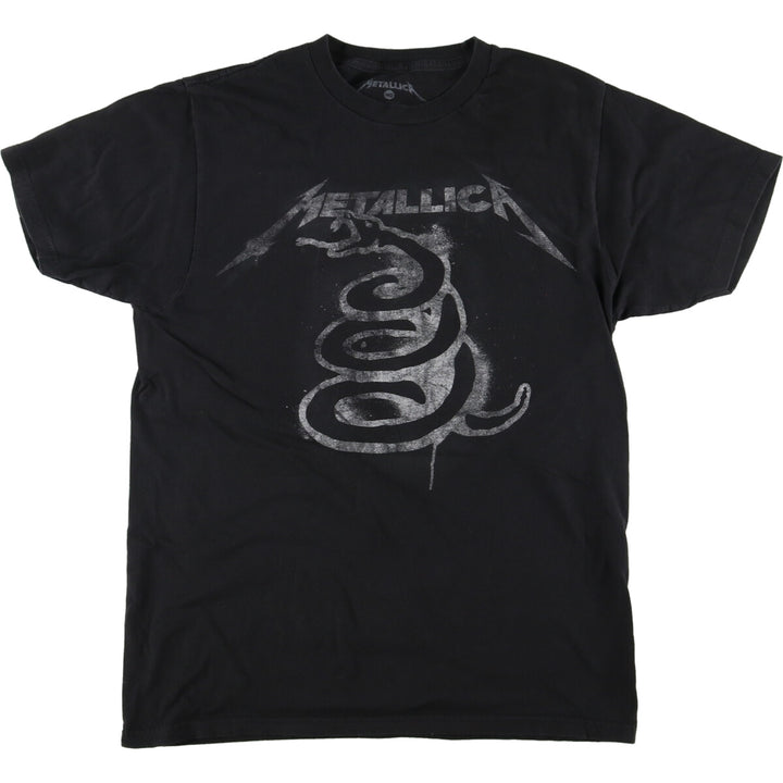 METALLICA Metallica Band T-shirt Band T Men's M /eaa433957