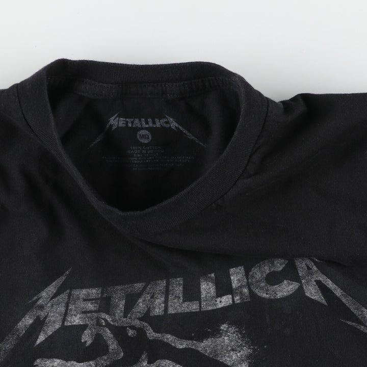 METALLICA Metallica Band T-shirt Band T Men's M /eaa433957