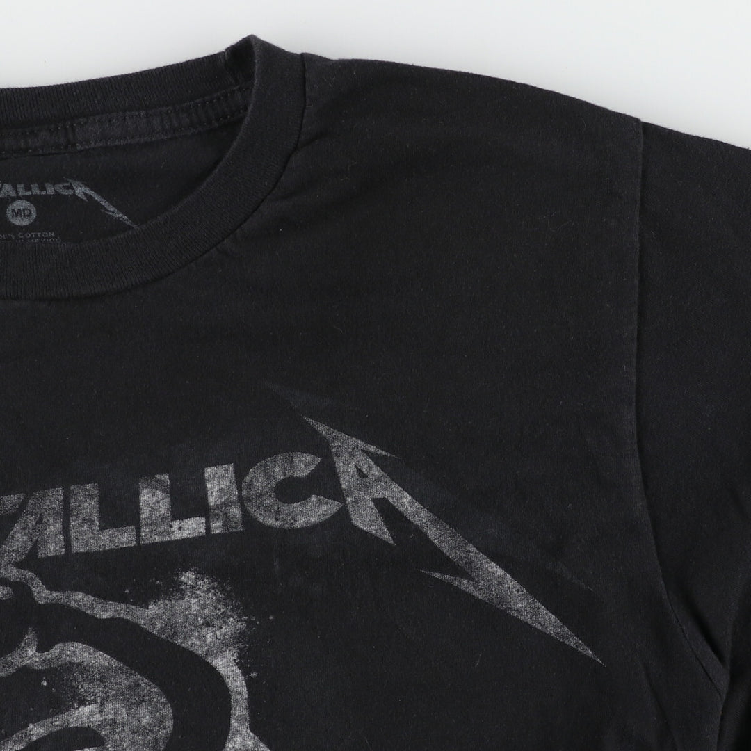 METALLICA Metallica Band T-shirt Band T Men's M /eaa433957