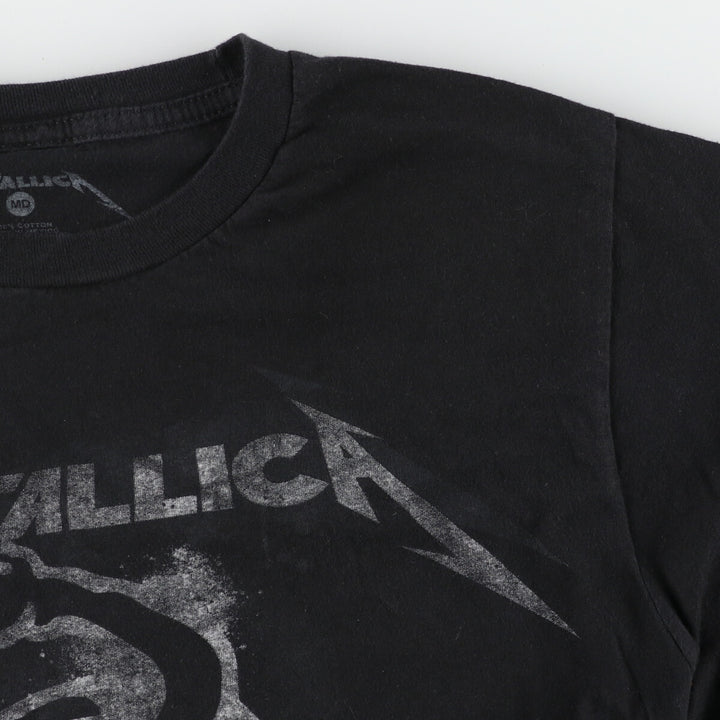 METALLICA Metallica Band T-shirt Band T Men's M /eaa433957