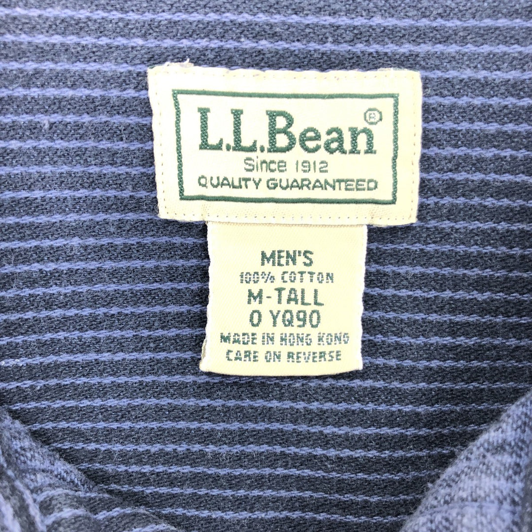 00'S LLBean Long Sleeve Flannel Shirt Men's M /eaa433968