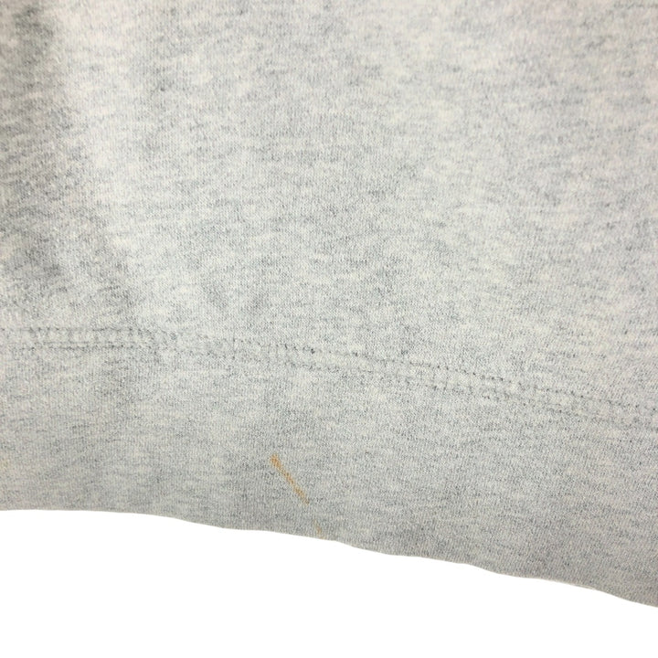 NAUTICA Half-Zip Sweatshirt, Men's Size L cotton gray type Vintage Second Hand
