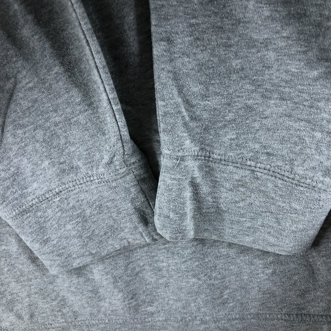 NAUTICA Half-Zip Sweatshirt, Men's Size L cotton gray type Vintage Second Hand