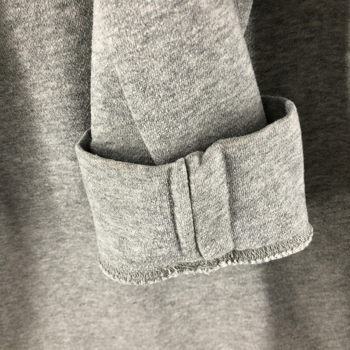 NAUTICA Half-Zip Sweatshirt, Men's Size L cotton gray type Vintage Second Hand