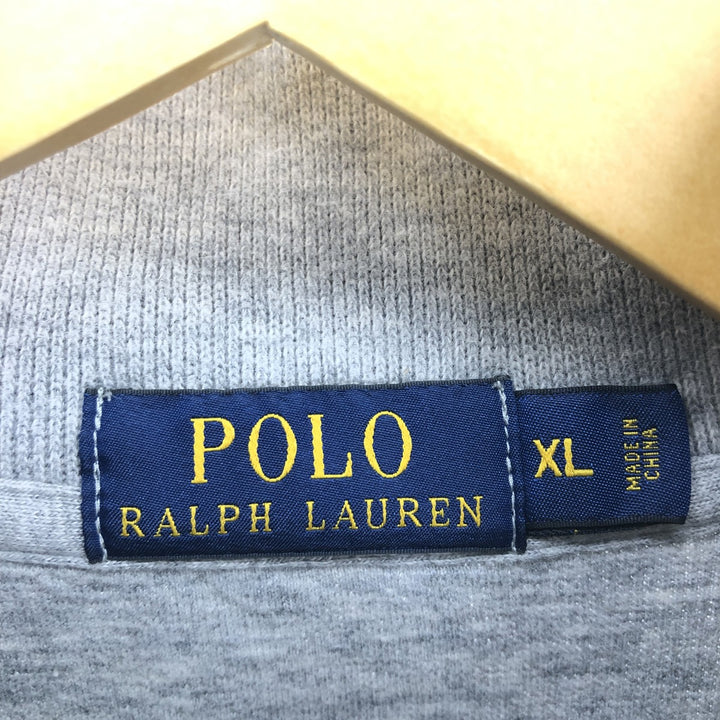 Ralph Lauren POLO RALPH LAUREN Half-Zip Sweatshirt Trainer Men's XL / eaa434009