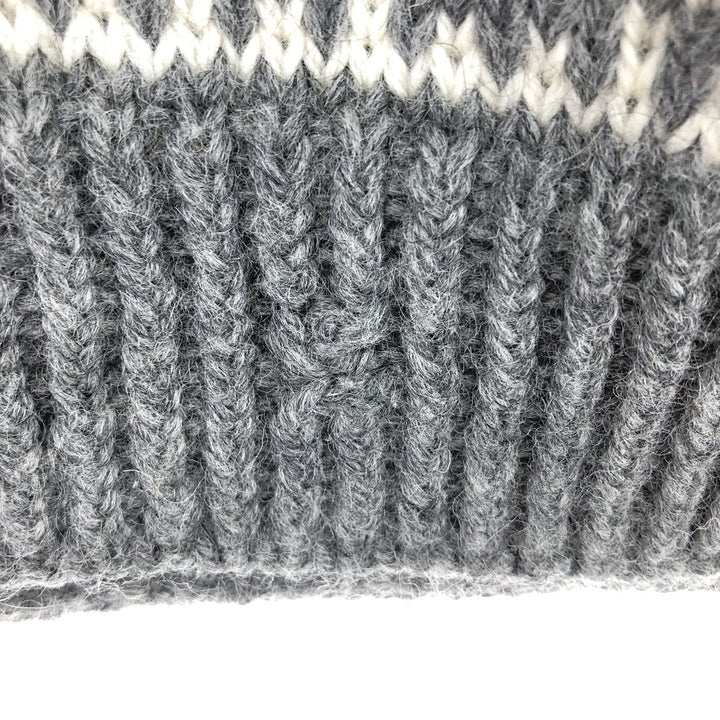 DALE OF NORWAY Reindeer Pattern Mock Neck Nordic Sweater Men's M size /eaa434086