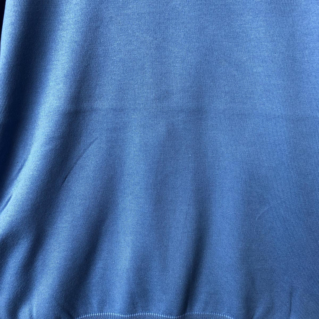 Lacoste Cotton Knit Sweater, Size 5, Men's Size L cotton Blue type light blue Vintage Second Hand
