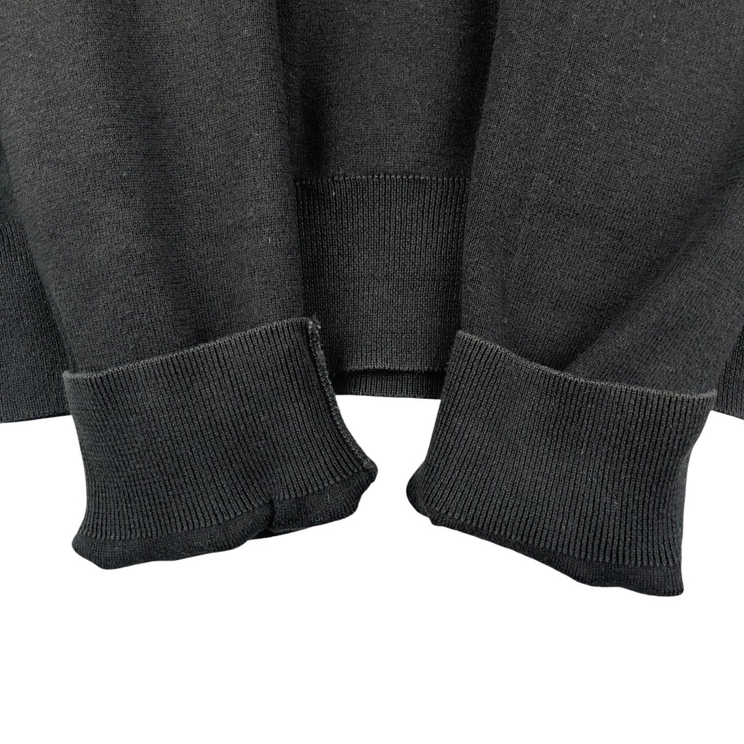 Ralph Lauren POLO by Ralph Lauren V-neck Pima cotton knit sweater, men's size L Pima Cotton black type Vintage Second Hand