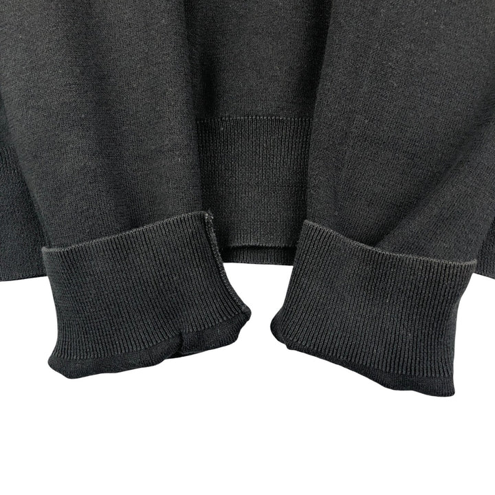 Ralph Lauren POLO by Ralph Lauren V-neck Pima cotton knit sweater, men's size L Pima Cotton black type Vintage Second Hand