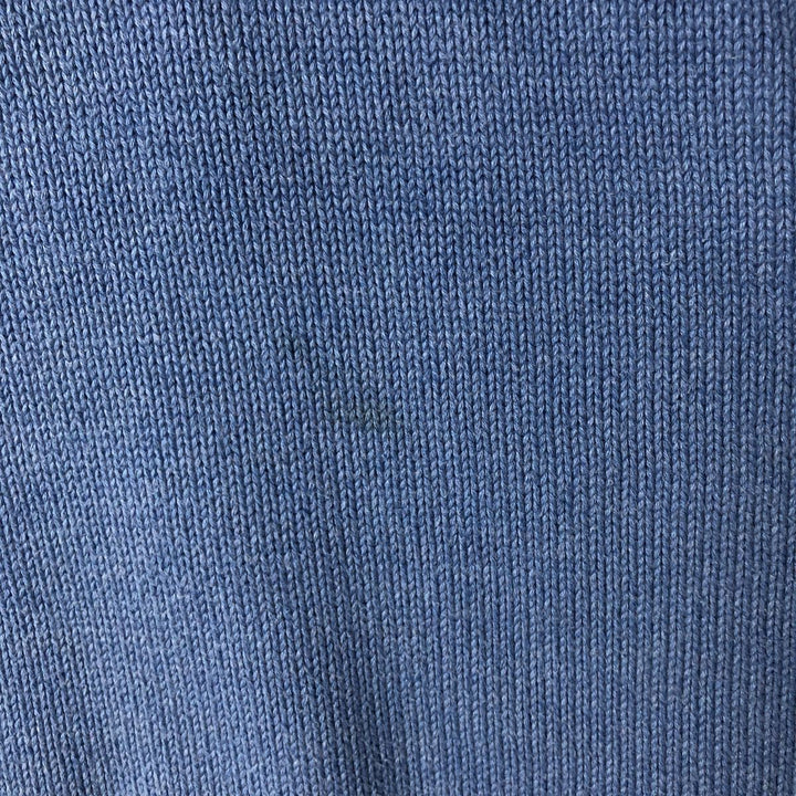 Chaps Cotton Knit Sweater, Men's Size L cotton Blue type light blue Vintage Second Hand