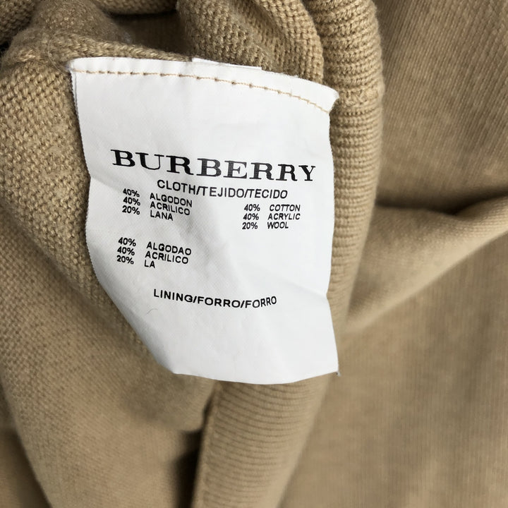 Burberry's BURBERRY LONDON V-neck cotton knit sweater, Made in Spain, Men's XL cotton Beige type Vintage Second Hand