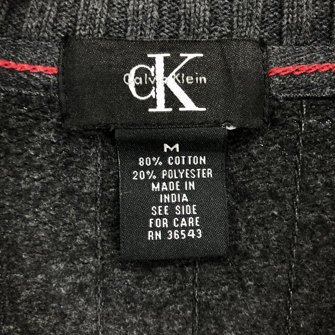 90'S Calvin Klein Full Zip Sweatshirt Trainer Men's M Vintage /eaa434201