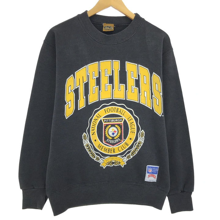 90'S NUTMEG NFL Pittsburgh Steelers Sweatshirt Trainer Made in USA Men's M Vintage /eaa434205