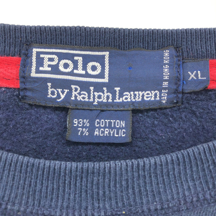 Ralph Lauren POLO by Ralph Lauren One Point Logo Sweatshirt Trainer Men's XL /eaa434218