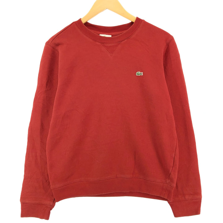 Lacoste LACOSTE French design one point logo sweatshirt trainer 3 men's S /eaa434223