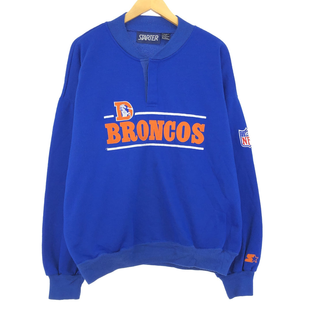 Starter NFL DENVER BRONCOS Denver Broncos Sweatshirt Sweatshirt Men's L /eaa434227