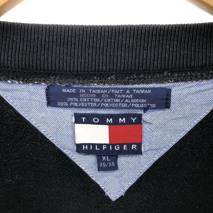 Tommy Hilfiger TOMMY HILFIGER HILFIGER One-point logo sweatshirt, sweatshirt, men's XL size / eaa434239