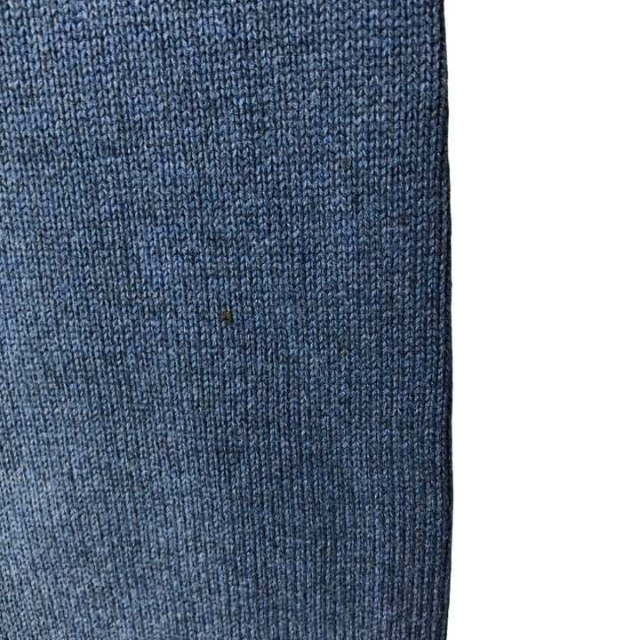 2000'S ~ NAUTICA Cotton Knit Sweater, Men's Size M cotton blue type Vintage Second Hand