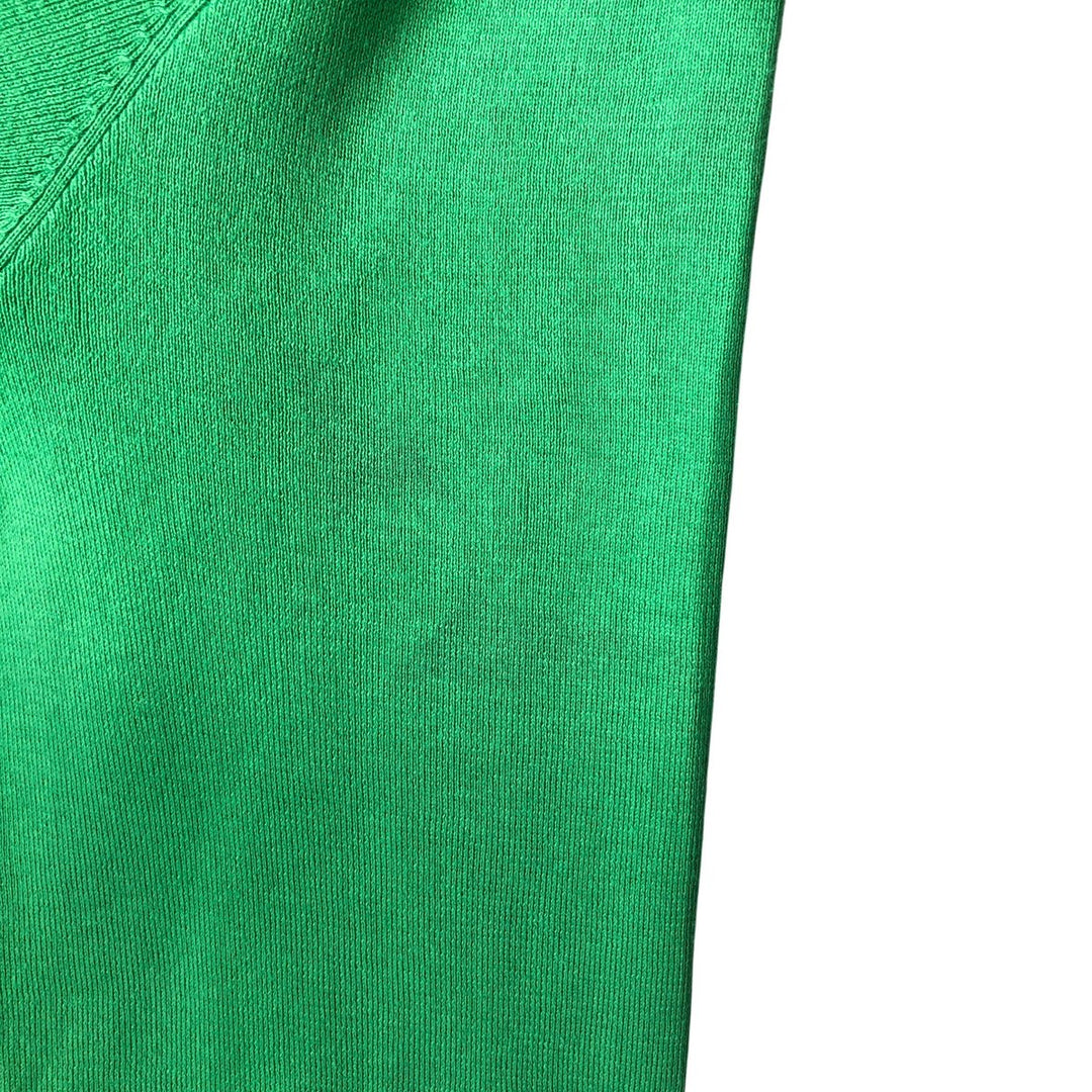 Ralph Lauren POLO RALPH LAUREN PIMA COTTON V-neck Pima cotton knit sweater, men's size M Pima Cotton Emerald green Vintage Second Hand