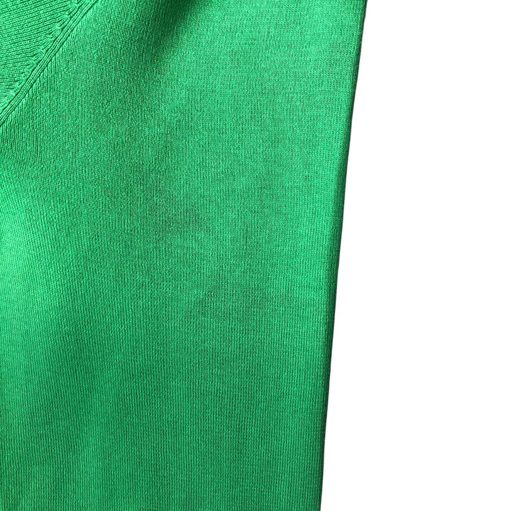 Ralph Lauren POLO RALPH LAUREN PIMA COTTON V-neck Pima cotton knit sweater, men's size M Pima Cotton Emerald green Vintage Second Hand