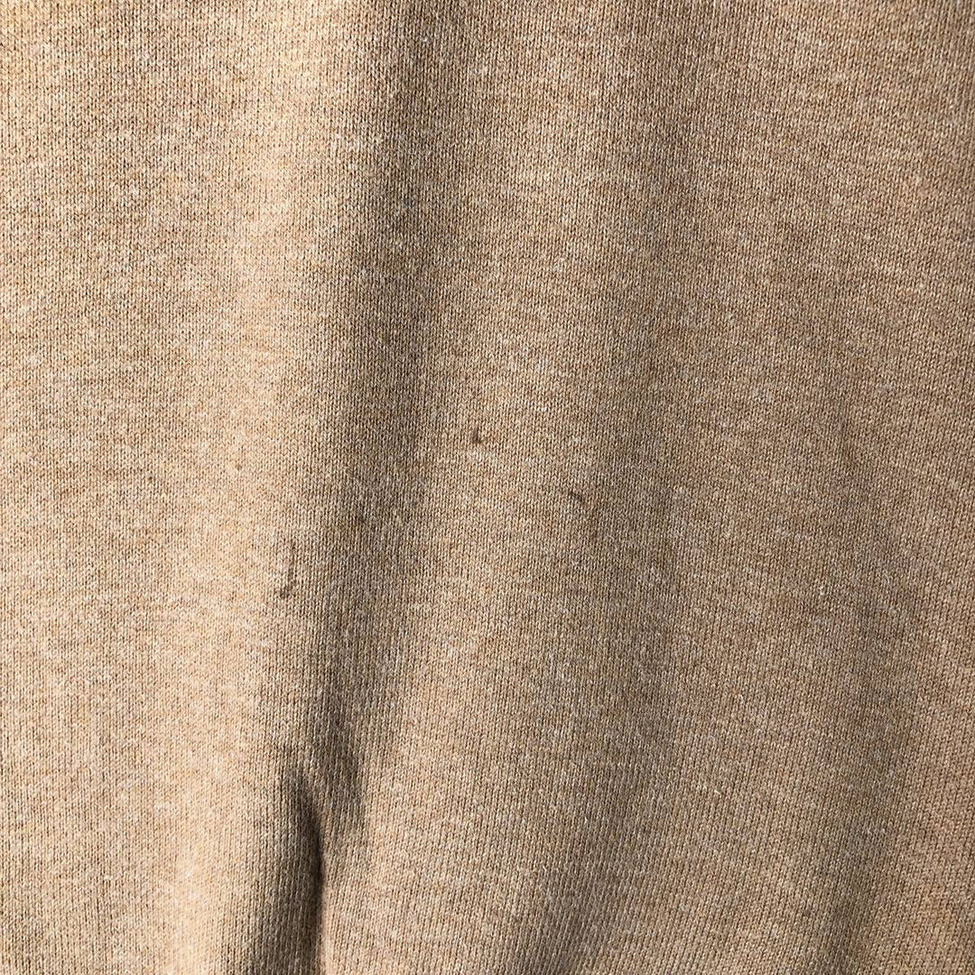 Ralph Lauren POLO RALPH LAUREN Slim Fit Pima Cotton V-Neck Pima Cotton Knit Sweater, Men's Size Medium unclear beige type brown Vintage Second Hand