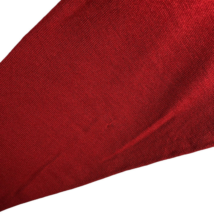 Vintage 1980'S Lacoste acrylic and wool knit sweater, made in Spain, men's size XXL wool red type Vintage Second Hand