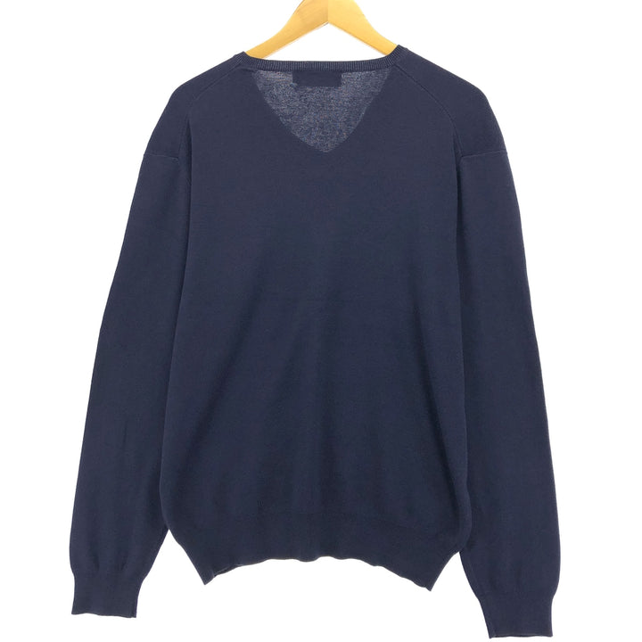 Ralph Lauren POLO by Ralph Lauren V-neck Pima cotton knit sweater Men's L size / eaa434474