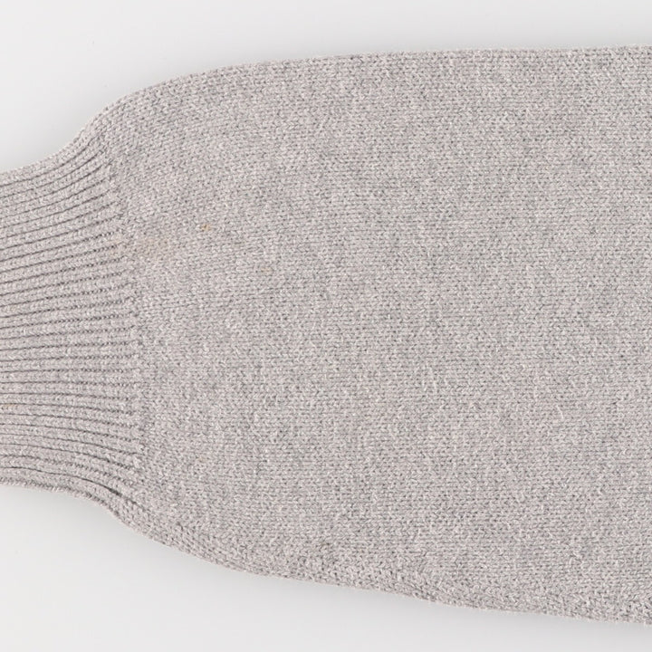 2000'S ~ Nautica Knit Sweater Men's XL unclear gray type Vintage Second Hand