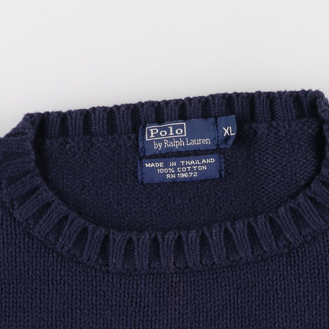 Ralph Lauren POLO by Ralph Lauren Cotton Knit Sweater Men's XL / eaa434531
