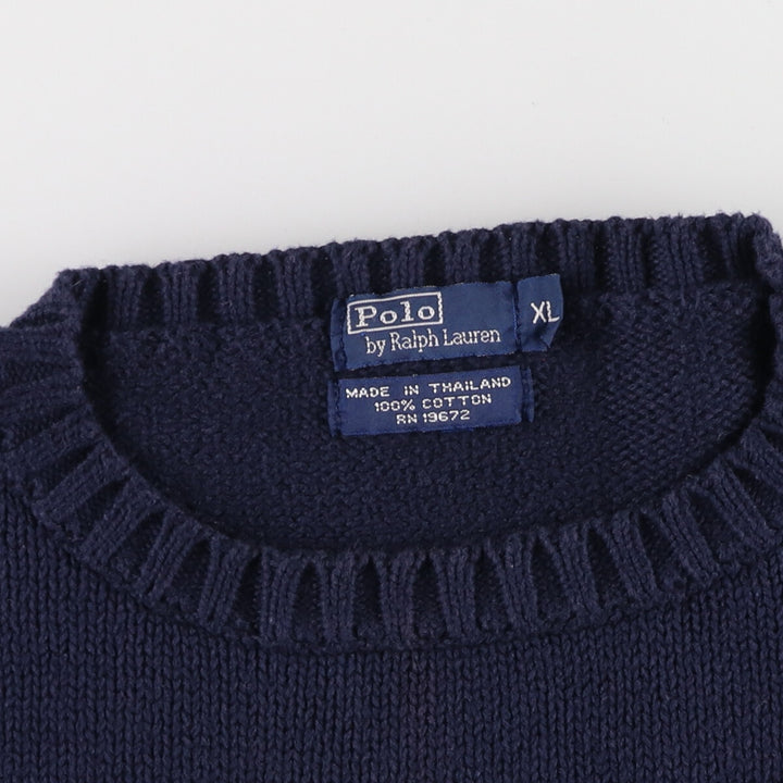 Ralph Lauren POLO by Ralph Lauren Cotton Knit Sweater Men's XL / eaa434531