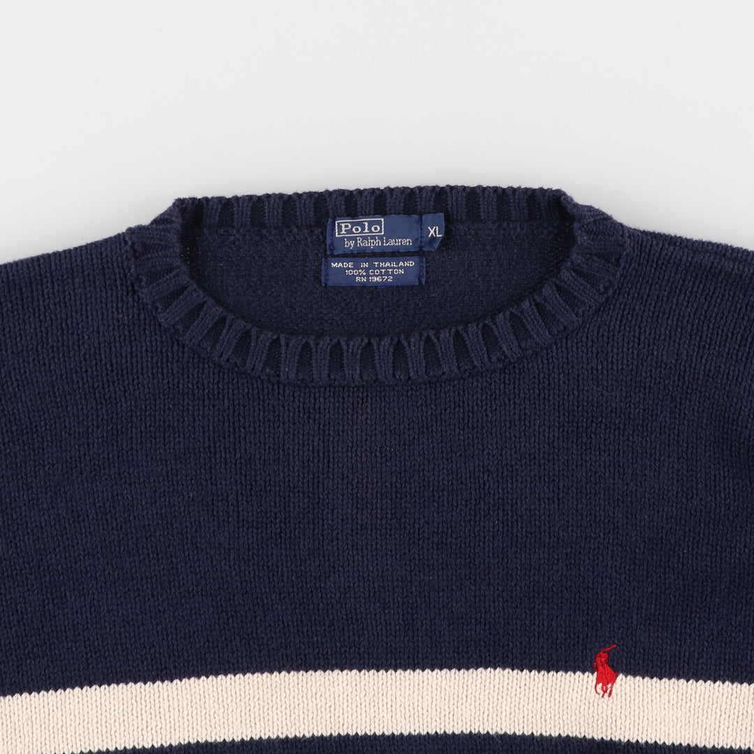 Ralph Lauren POLO by Ralph Lauren Cotton Knit Sweater Men's XL / eaa434531