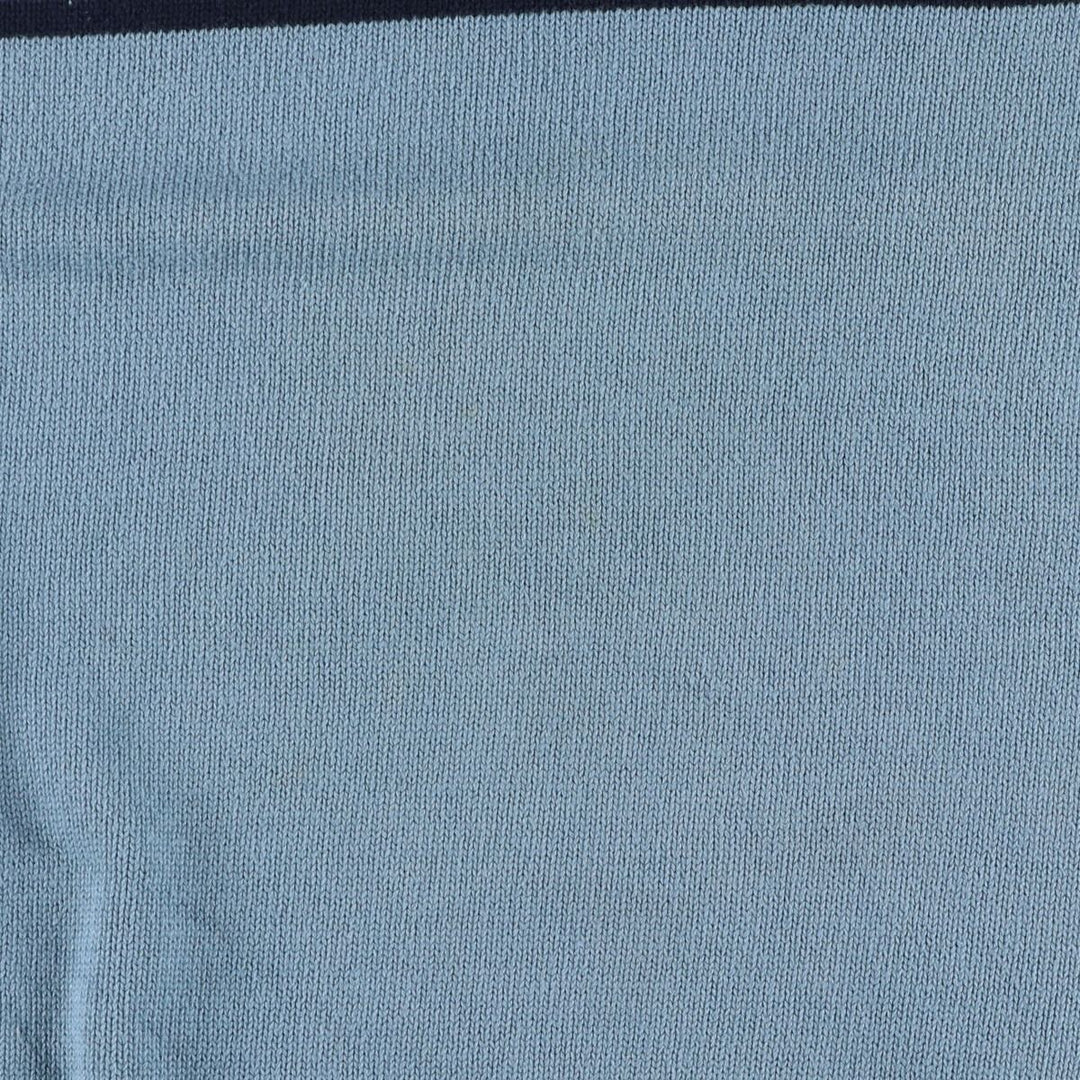 CHAPS Cotton Knit Sweater, Men's XL Size cotton blue type Vintage Second Hand