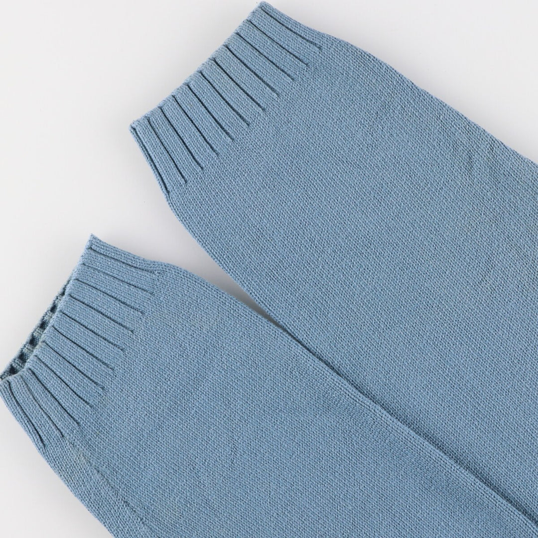 CHAPS Cotton Knit Sweater, Men's XL Size cotton blue type Vintage Second Hand