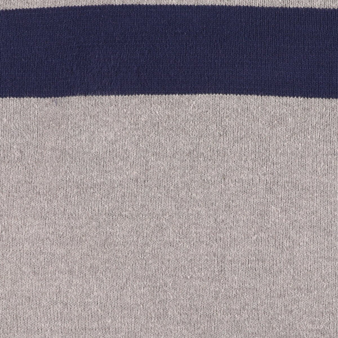 IZOD Cotton Knit Sweater Men's XL cotton gray type Vintage Second Hand