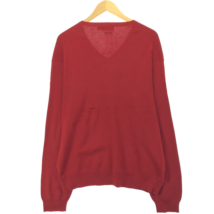 Ralph Lauren POLO RALPH LAUREN V-neck Pima cotton knit sweater Men's XXL / eaa434556